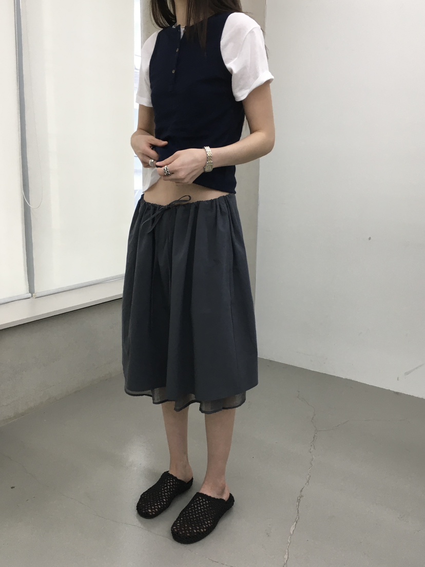 MINIMUZE東大門實拍韓國女士新款休閑26春夏半身裙中短裙MINIMUZE半身裙/中短裙