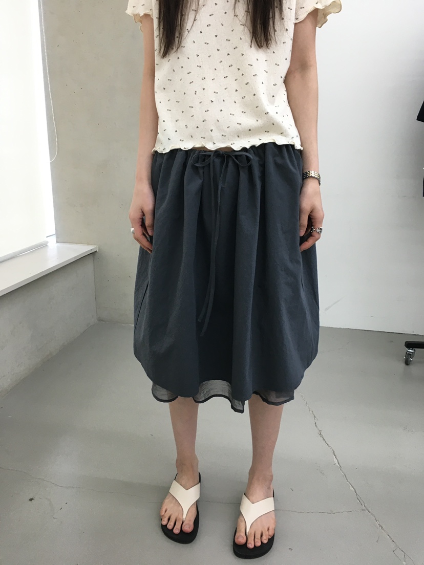MINIMUZE東大門實拍韓國女士新款休閑26春夏半身裙中短裙MINIMUZE半身裙/中短裙