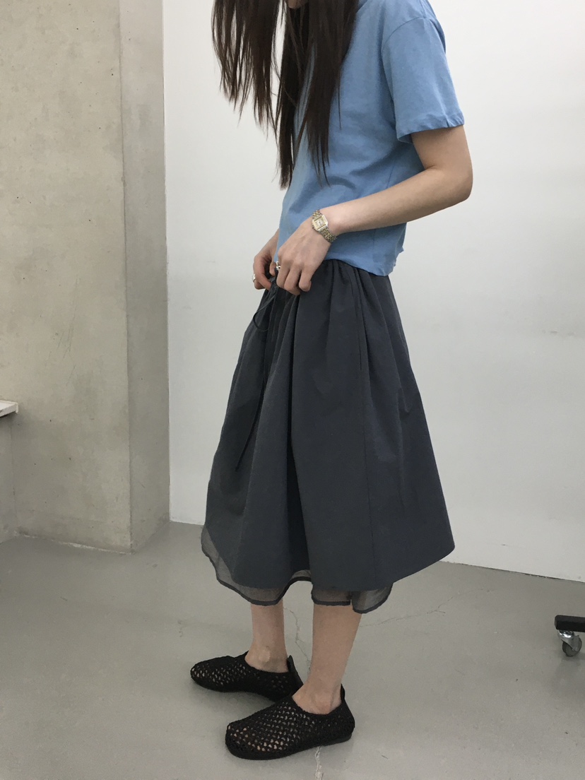 MINIMUZE東大門實拍韓國女士新款休閑26春夏半身裙中短裙MINIMUZE半身裙/中短裙