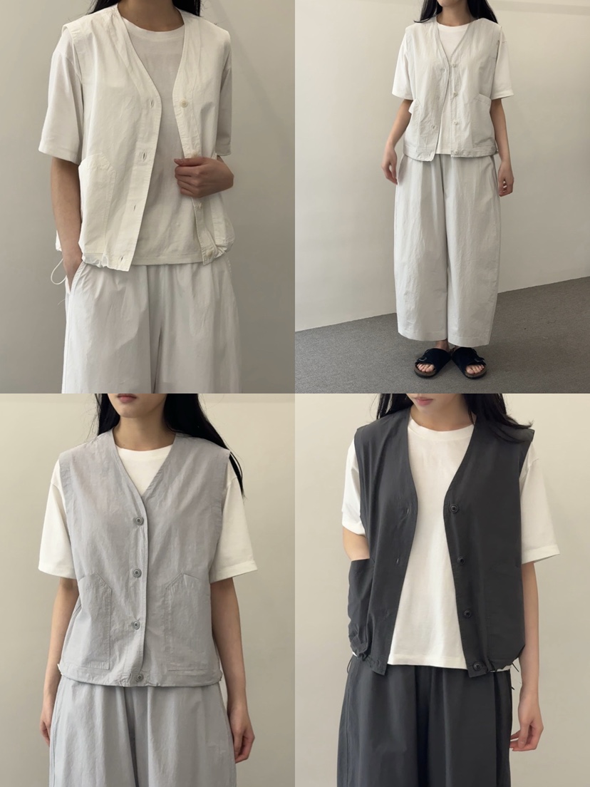 MONE-A韓國直郵女裝新品26夏季熱賣時尚推薦26春夏職業馬甲MONE-A馬甲