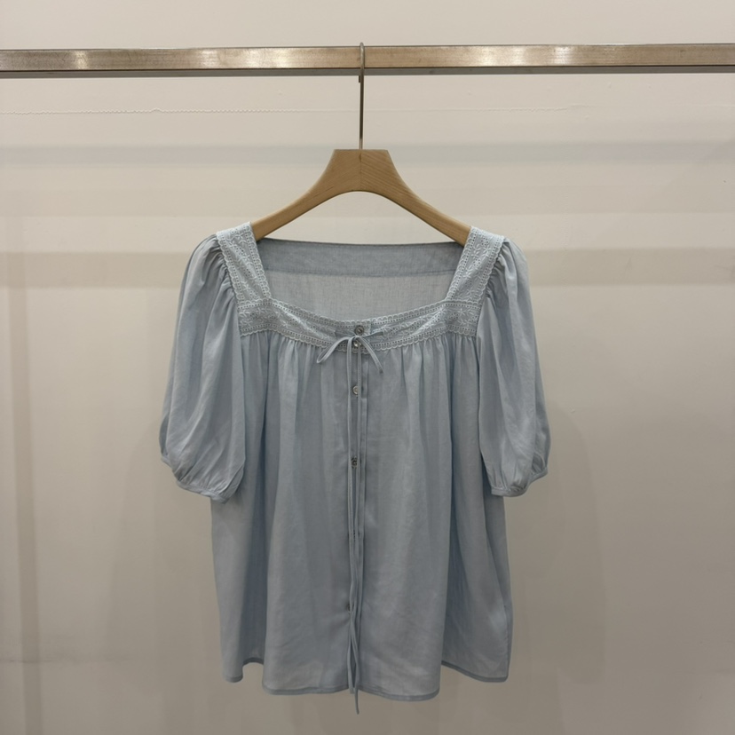 THE EYL韓國直郵女裝新款人氣熱賣26夏季推薦襯衫蕾絲衫THE EYL襯衫/蕾絲衫圖色1
