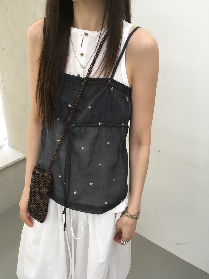 MINIMUZE韓國直郵女裝新款26夏季休閑時尚推薦吊帶背心小花MINIMUZE吊帶/背心
