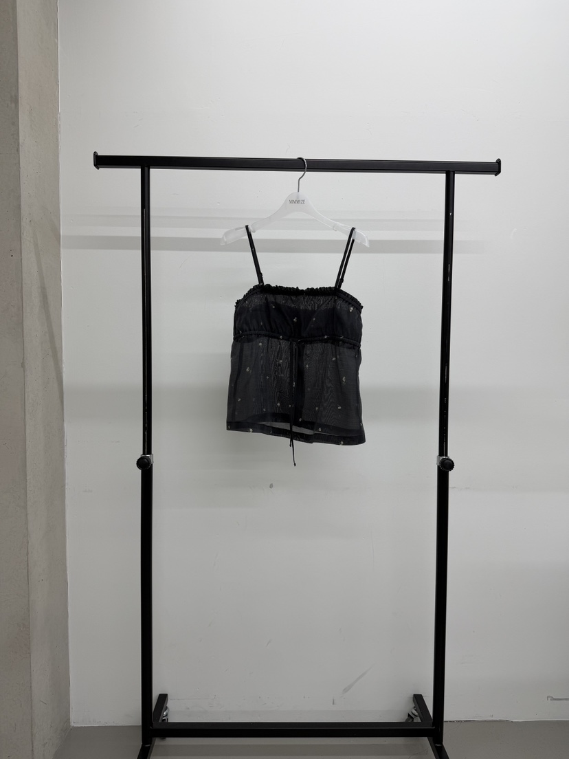 MINIMUZE韓國直郵女裝新款26夏季休閑時尚推薦吊帶背心小花MINIMUZE吊帶/背心圖色2