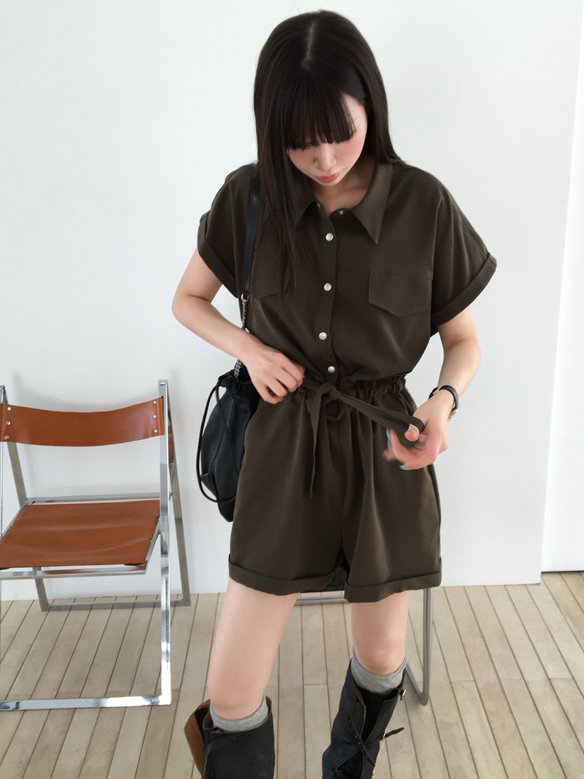 LEGACY韓國代購女裝新品人氣熱賣時尚推薦26夏季連體褲口袋LEGACY連體褲
