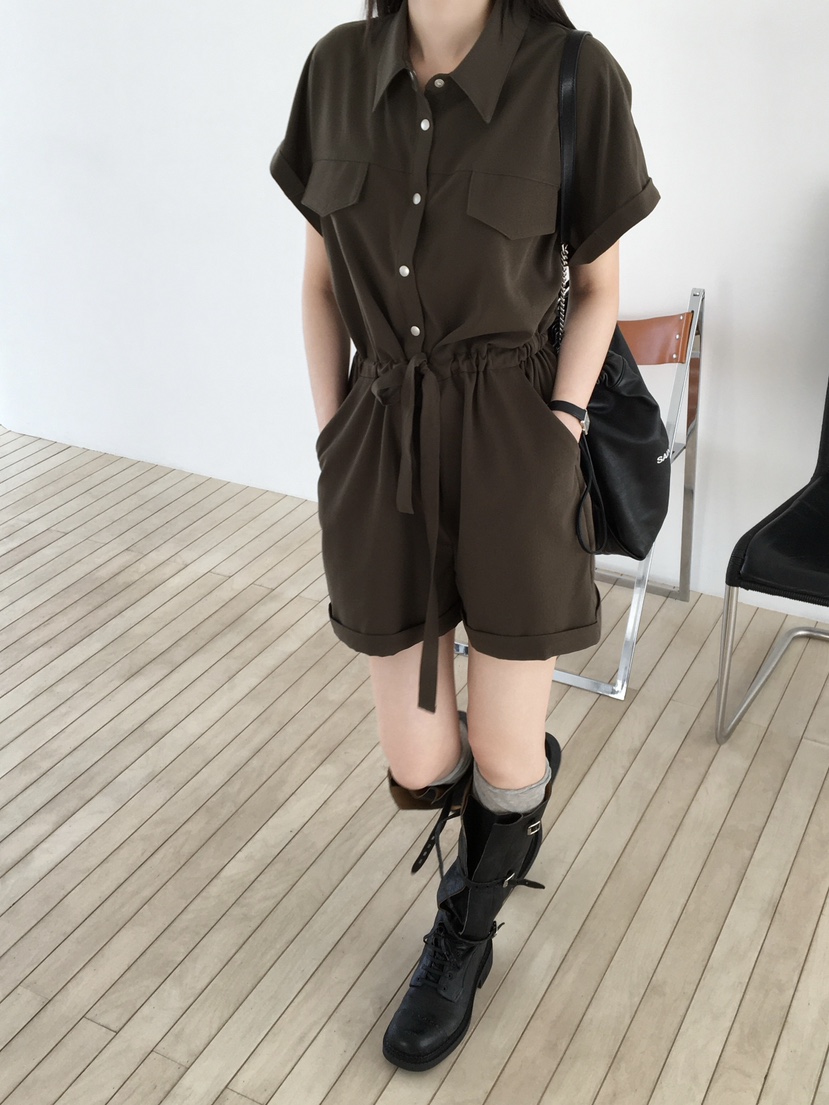 LEGACY韓國代購女裝新品人氣熱賣時尚推薦26夏季連體褲口袋LEGACY連體褲