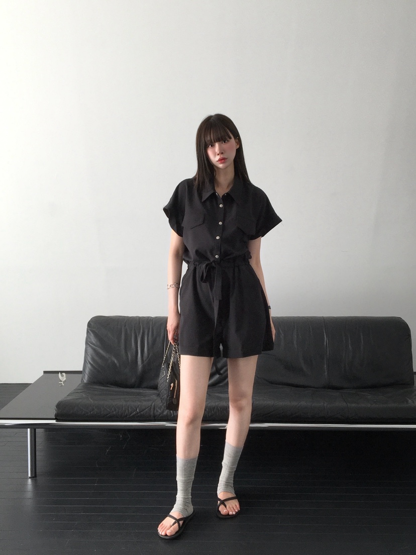 LEGACY韓國代購女裝新品人氣熱賣時尚推薦26夏季連體褲口袋LEGACY連體褲