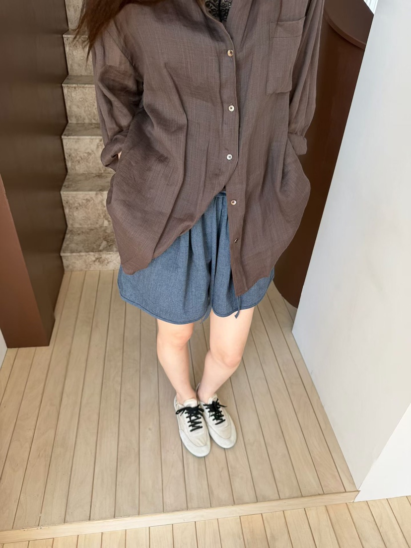 ARKIE/TAF韓國東大門直郵女士新品休閑26夏季短褲含腰繩ARKIE/TAF短褲