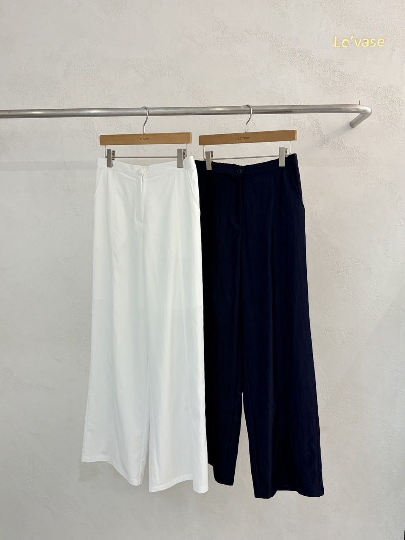 LE VASE韓國直郵實拍女裝新品26夏季休閑職業熱賣休閑褲LE VASE休閑褲