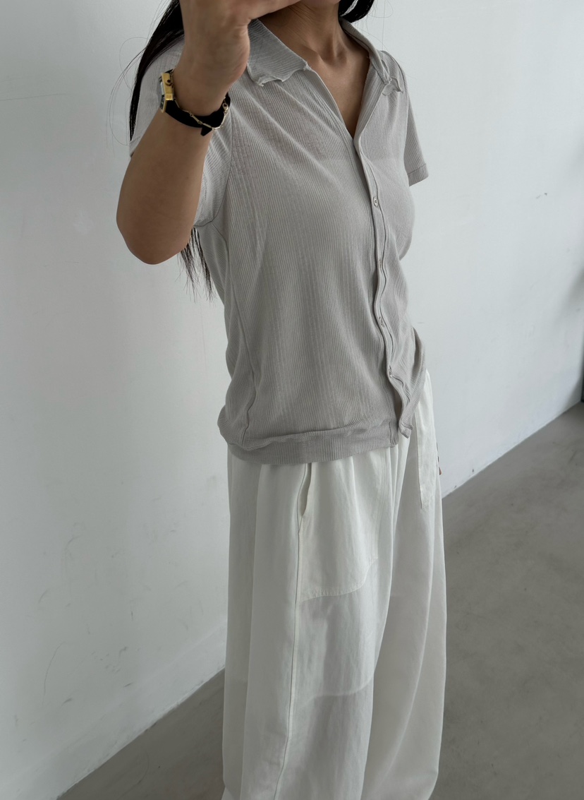 LE VASE韓國直郵女士新品職業26夏季休閑時尚推薦人氣T恤LE VASET恤