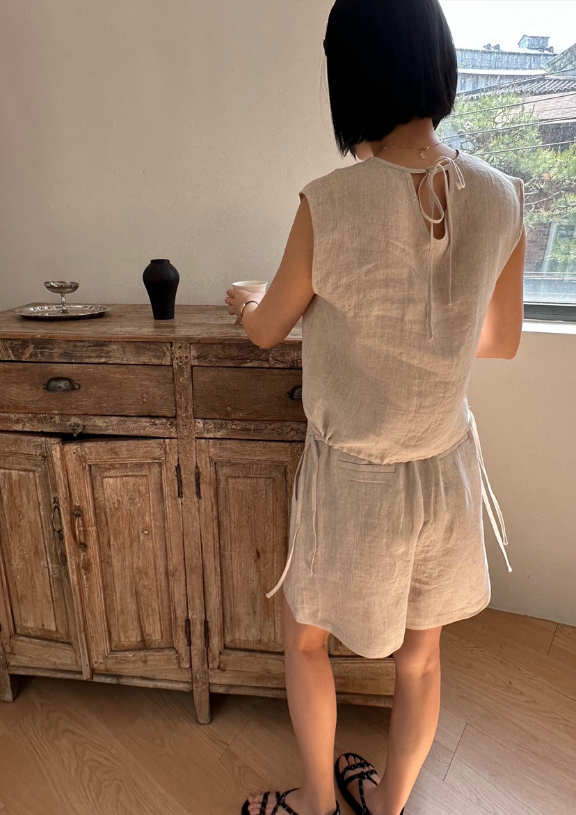LE VASE東大門實拍韓國女裝新款26夏季推薦26春夏人氣短褲LE VASE短褲