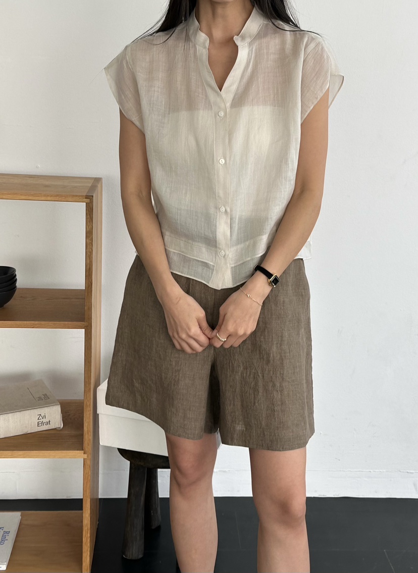 LE VASE東大門實拍韓國女裝新款26夏季推薦26春夏人氣短褲LE VASE短褲