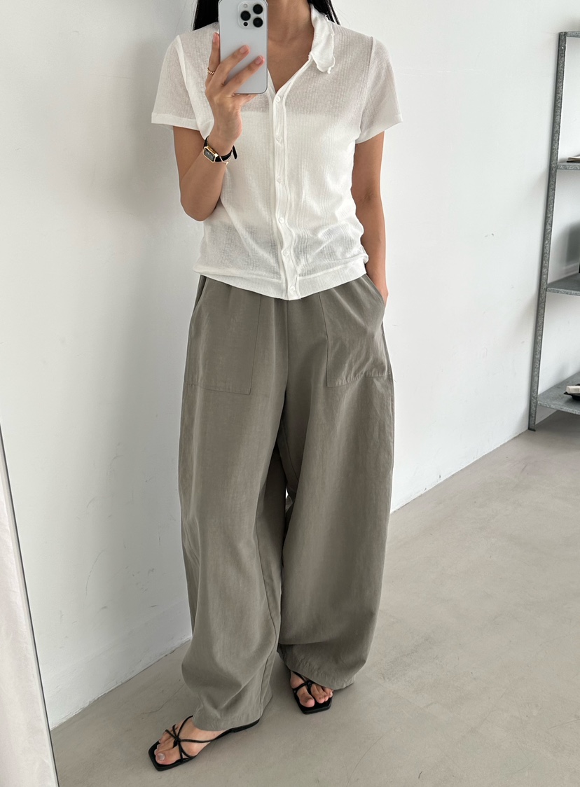 LE VASE韓國直郵女士新款時尚26春夏推薦熱賣人氣休閑褲LE VASE休閑褲