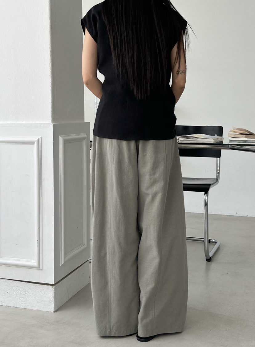 LE VASE韓國直郵女士新款時尚26春夏推薦熱賣人氣休閑褲LE VASE休閑褲