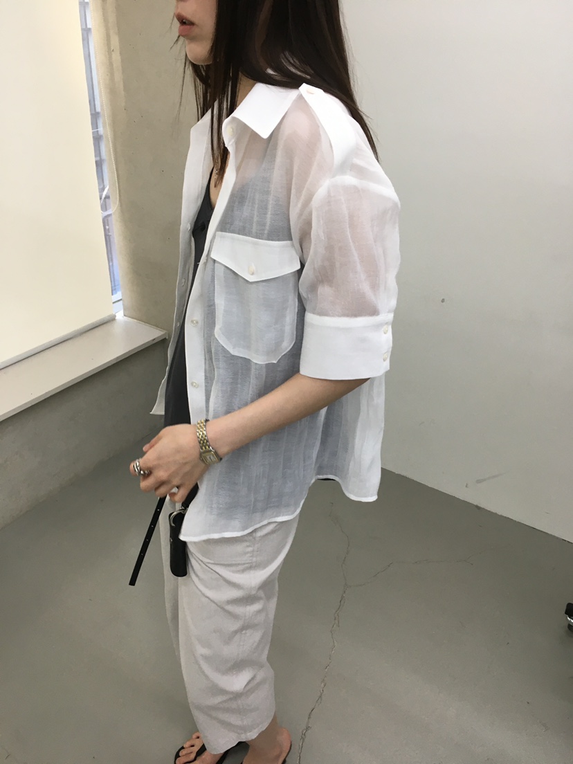 MINIMUZE韓國直郵女士新款26春夏休閑職業推薦襯衫蕾絲衫MINIMUZE襯衫/蕾絲衫