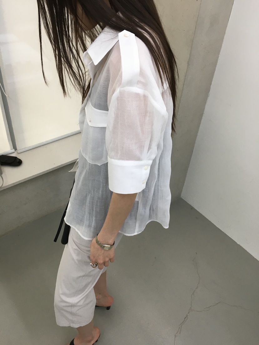 MINIMUZE韓國直郵女士新款26春夏休閑職業推薦襯衫蕾絲衫MINIMUZE襯衫/蕾絲衫