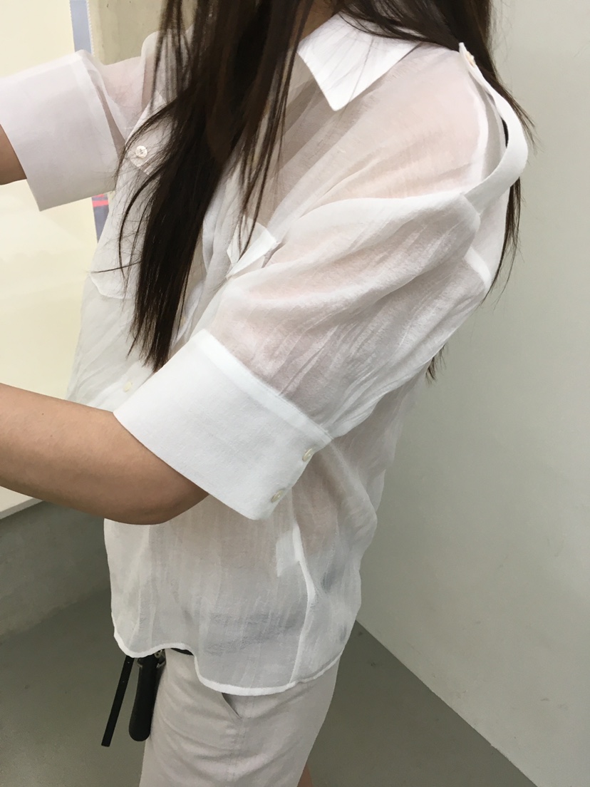 MINIMUZE韓國直郵女士新款26春夏休閑職業推薦襯衫蕾絲衫MINIMUZE襯衫/蕾絲衫