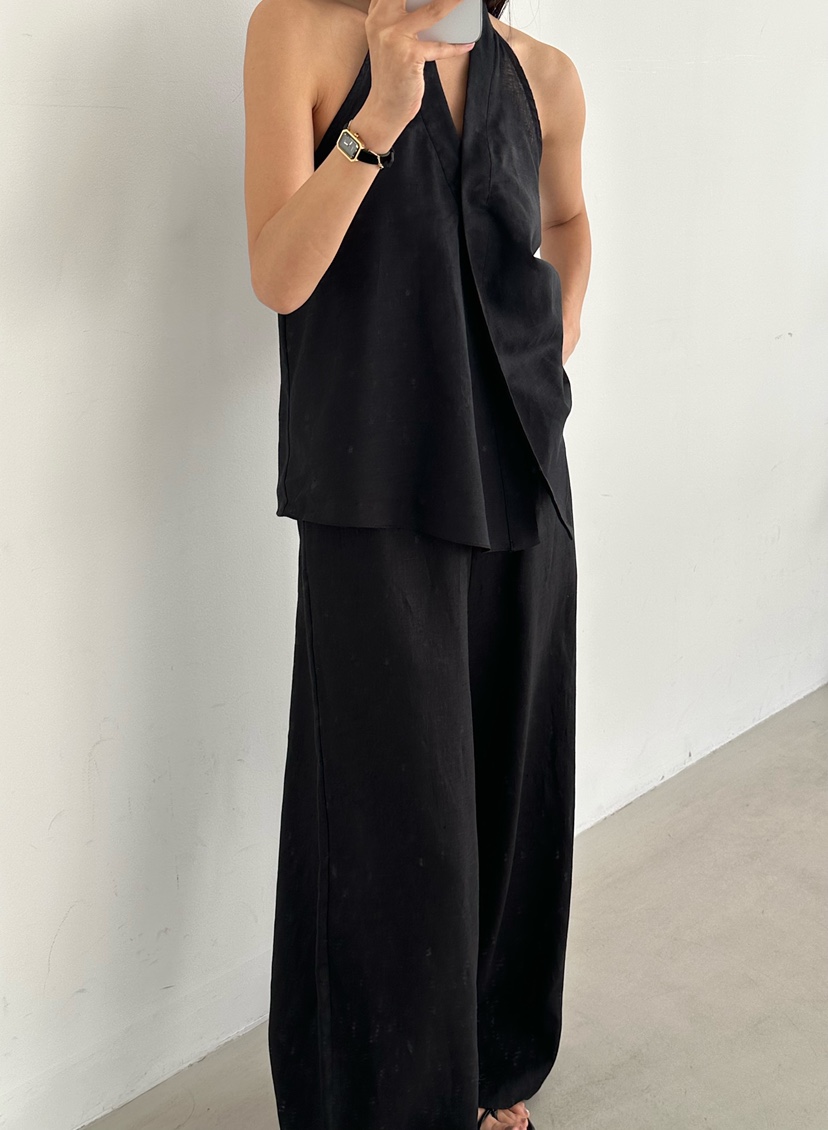 LE VASE韓國東大門代購女裝新品26春夏休閑職業吊帶背心LE VASE吊帶/背心
