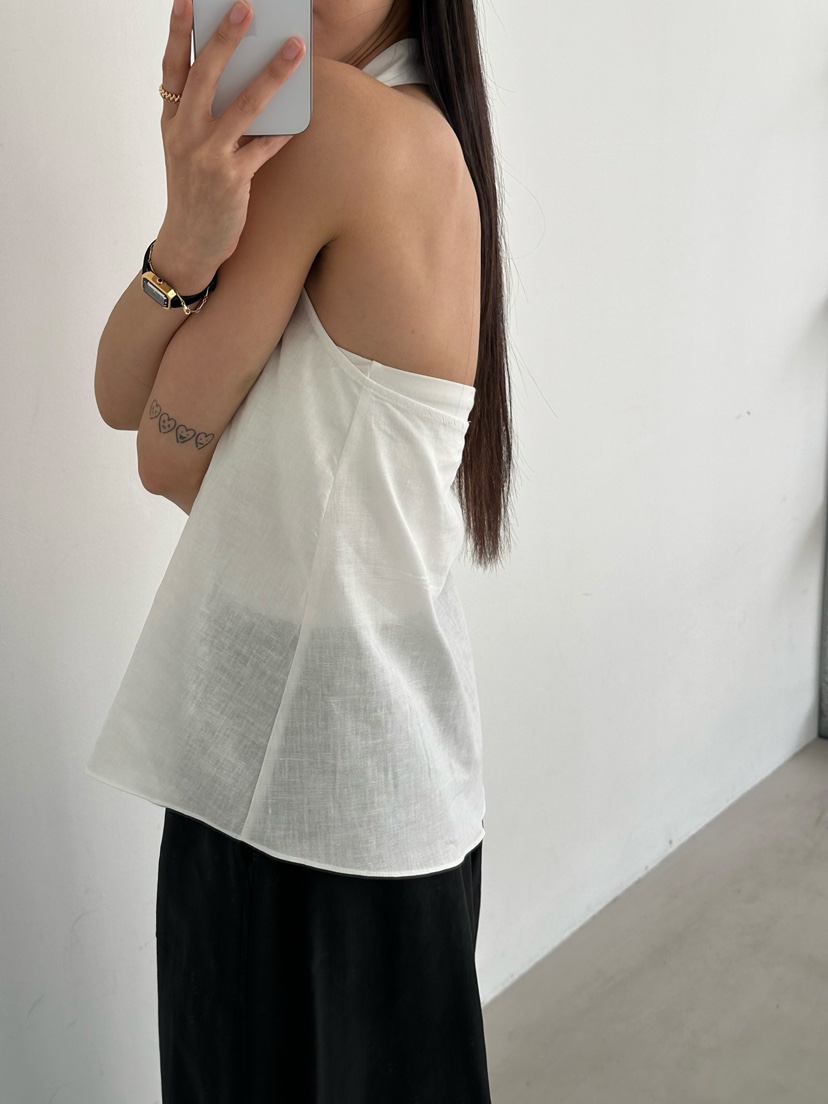 LE VASE韓國東大門代購女裝新品26春夏休閑職業吊帶背心LE VASE吊帶/背心