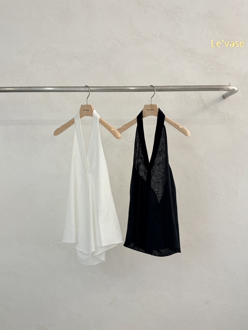 LE VASE韓國東大門代購女裝新品26春夏休閑職業吊帶背心LE VASE吊帶/背心