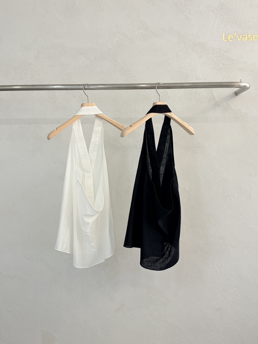 LE VASE韓國東大門代購女裝新品26春夏休閑職業吊帶背心LE VASE吊帶/背心