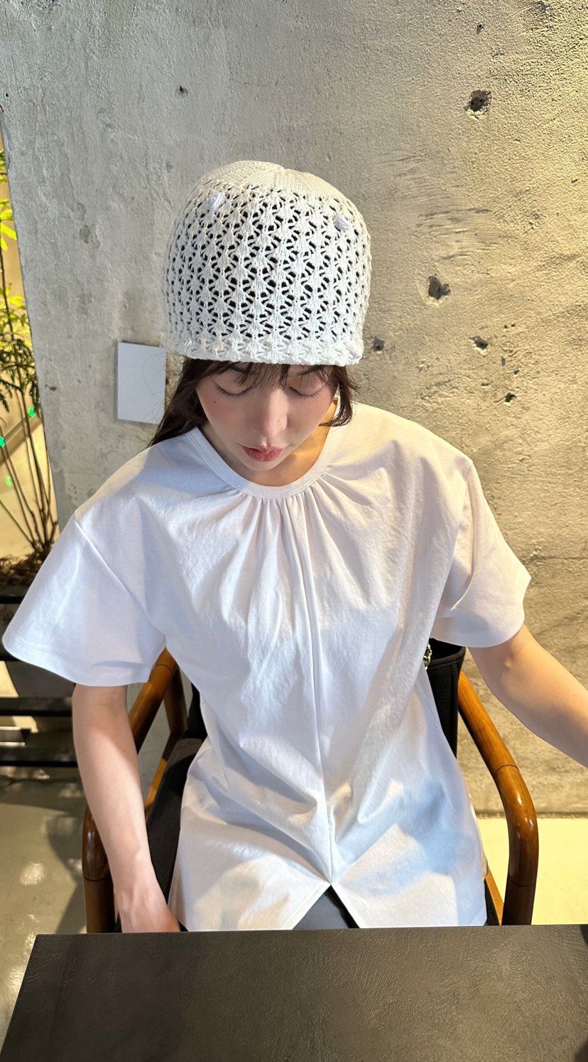 GENTLE B/LOVENTINA韓國直郵女士新款休閑推薦職業T恤褶皺GENTLE B/LOVENTINAT恤