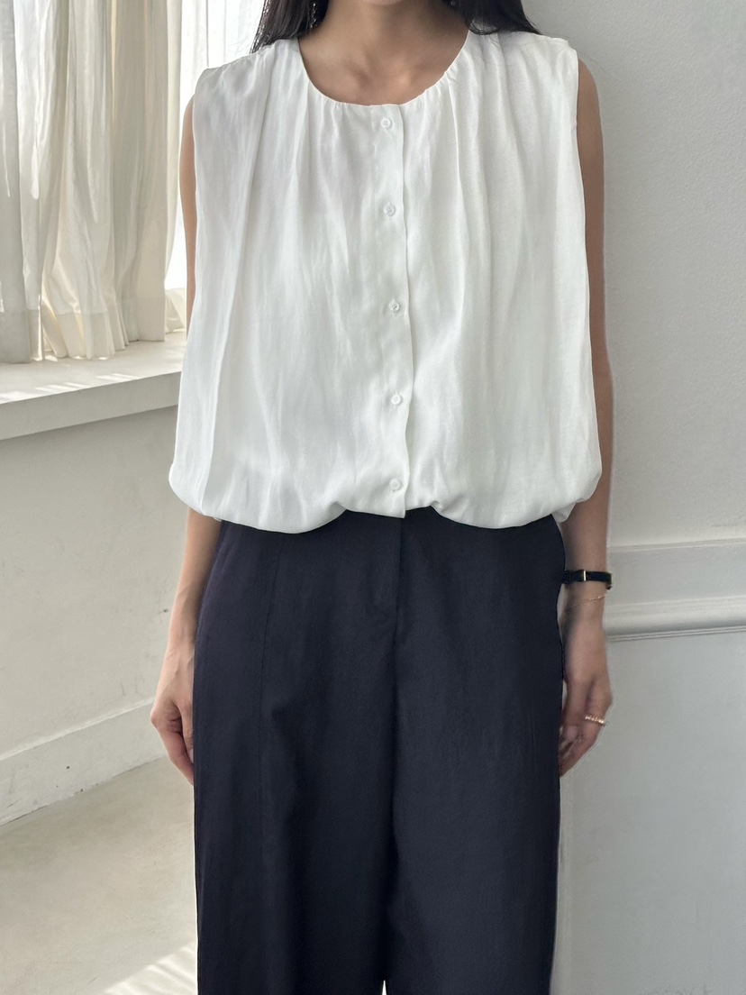 LE VASE韓國東大門代購女士新品26夏季休閑26春夏襯衫蕾絲衫LE VASE襯衫/蕾絲衫