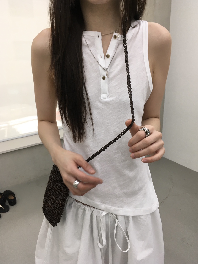 MINIMUZE韓國東大門代購女士新款26春夏熱賣休閑吊帶背心MINIMUZE吊帶/背心