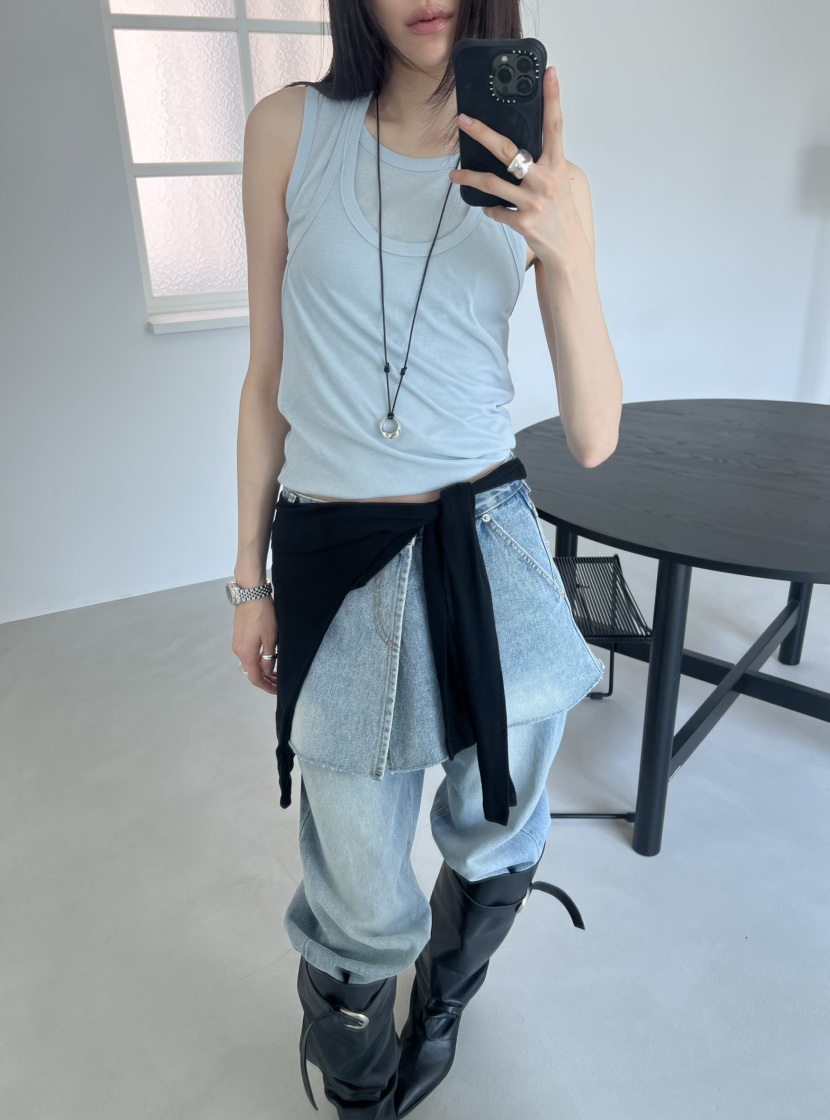 NOVUS韓國直郵女士新款26春夏26夏季職業熱賣人氣推薦連衣裙NOVUS連衣裙