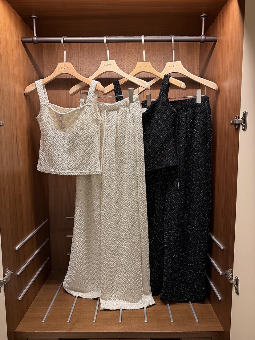 CLOTH韓國代購女士新品休閑職業26夏季時尚推薦26春夏套裝CLOTH套裝