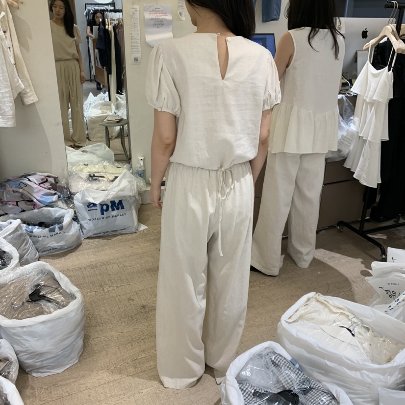 W AND J東大門實拍韓國女士新品26春夏熱賣職業套裝套裝W AND J套裝