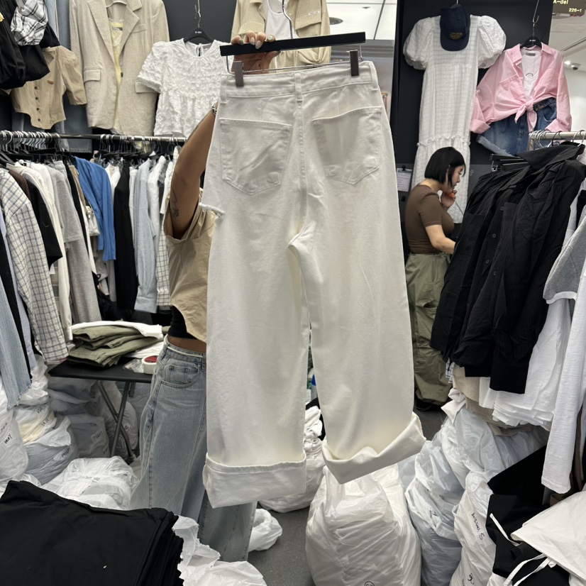 A-DEL韓國東大門代購女裝新品時尚26夏季休閑熱賣休閑褲A-DEL休閑褲