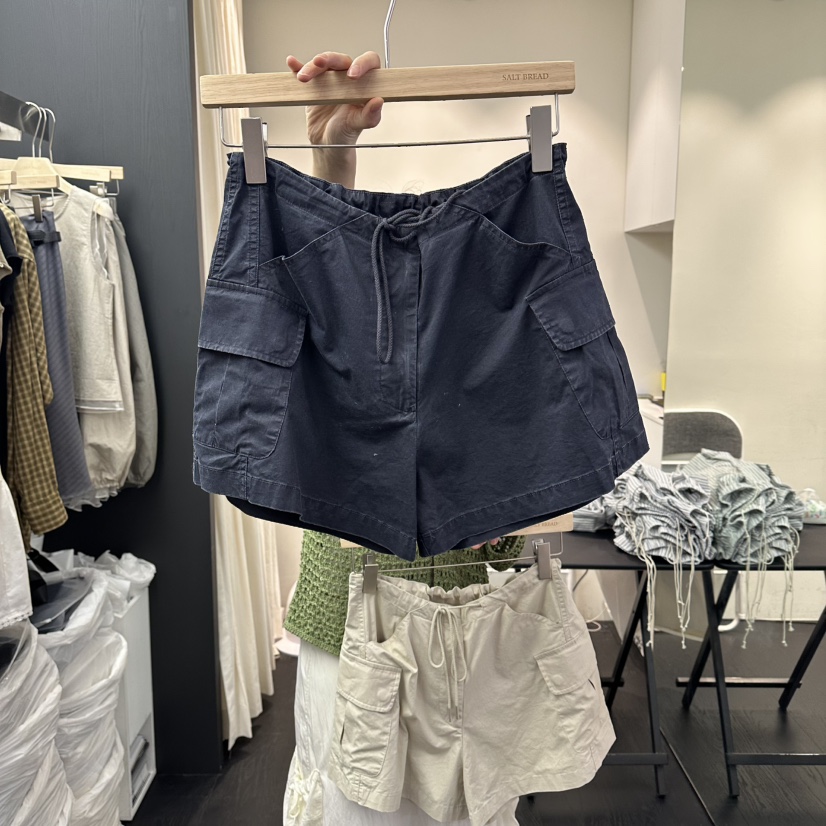 SALT BREAD韓國直郵女裝新品職業26春夏熱賣休閑26夏季短褲SALT BREAD短褲圖色2