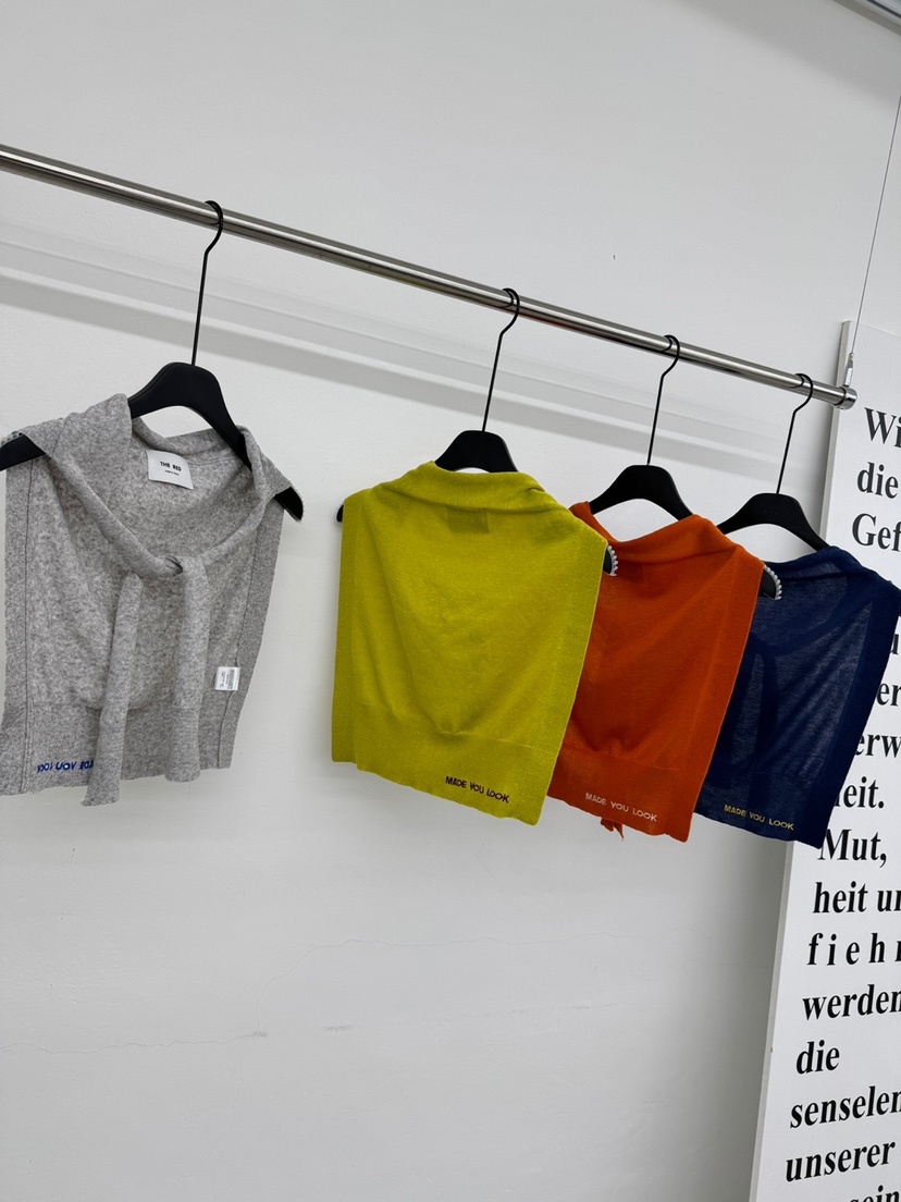 RED-A韓國直郵實拍女裝新款26夏季26春夏圍巾披肩刺繡保暖RED-A圍巾/披肩
