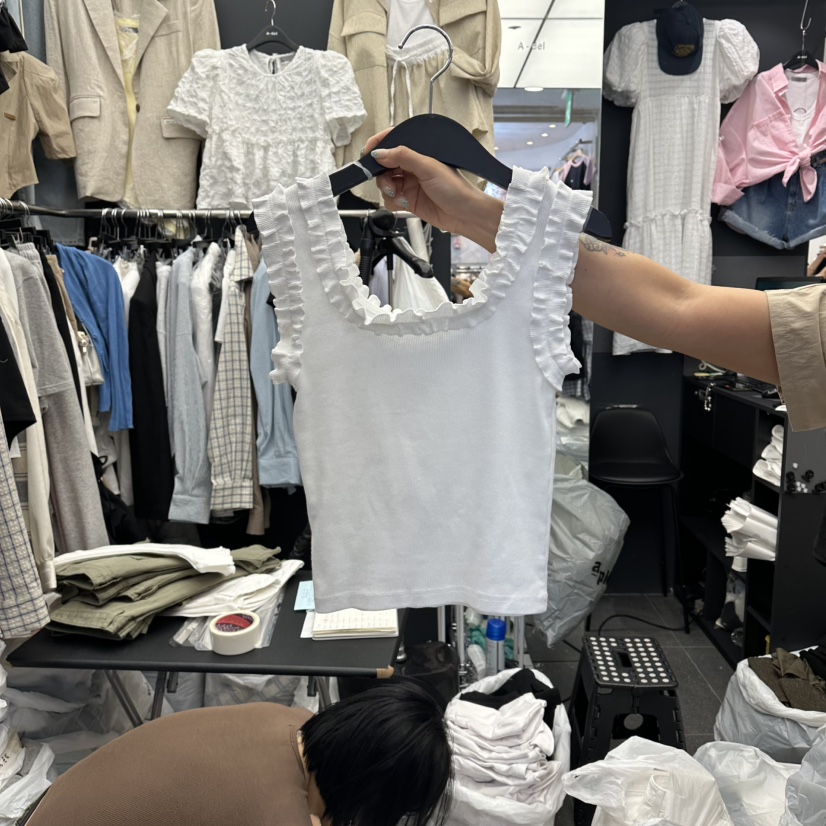 A-DEL韓國東大門代購女裝新款推薦熱賣職業人氣吊帶背心A-DEL吊帶/背心