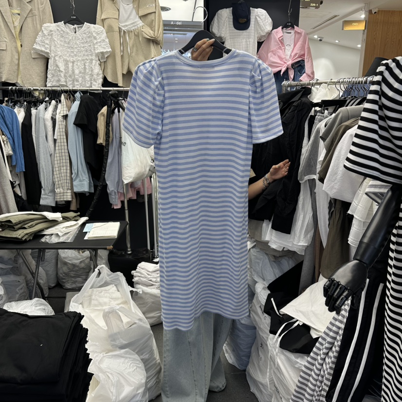 A-DEL韓國直郵女士新品職業休閑時尚26夏季人氣26春夏連衣裙A-DEL連衣裙