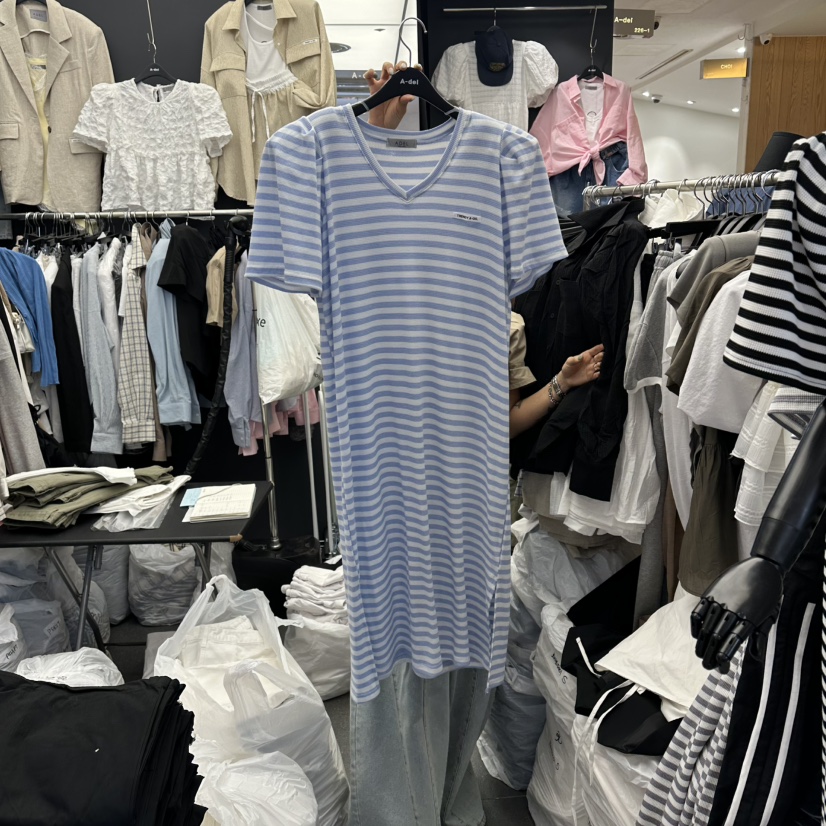 A-DEL韓國直郵女士新品職業休閑時尚26夏季人氣26春夏連衣裙A-DEL連衣裙圖色3