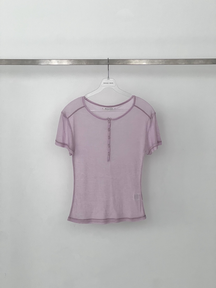 WEARABLE-L韓國代購女士新品26夏季推薦26春夏時尚熱賣T恤WEARABLET恤圖色3