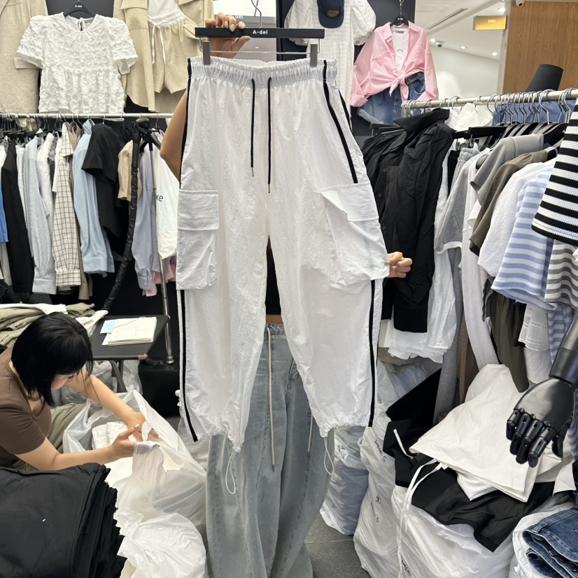 A-DEL東大門實拍韓國女士新款26夏季26春夏推薦休閑休閑褲A-DEL休閑褲圖色1