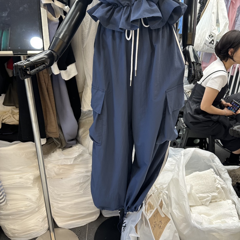 A-DEL東大門實拍韓國女士新款26夏季26春夏推薦休閑休閑褲A-DEL休閑褲圖色2