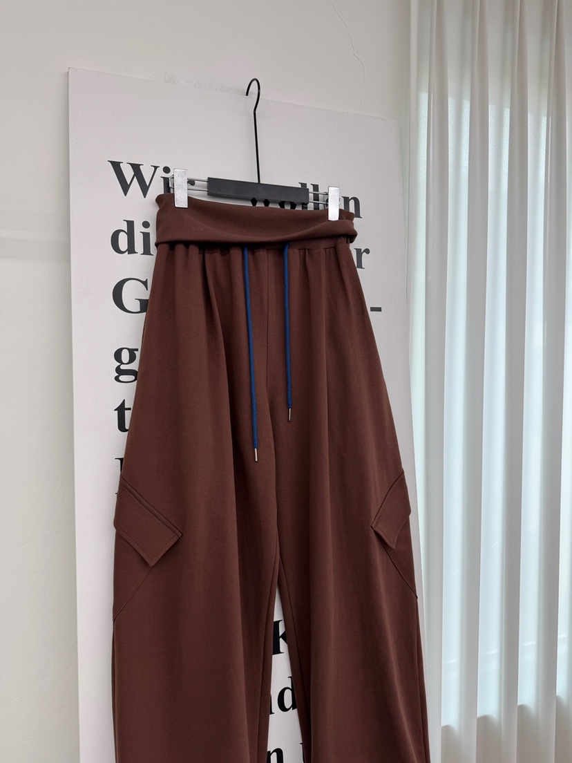 RED-A韓國代購女裝新款休閑熱賣職業人氣休閑褲工裝毛圈RED-A休閑褲圖色2