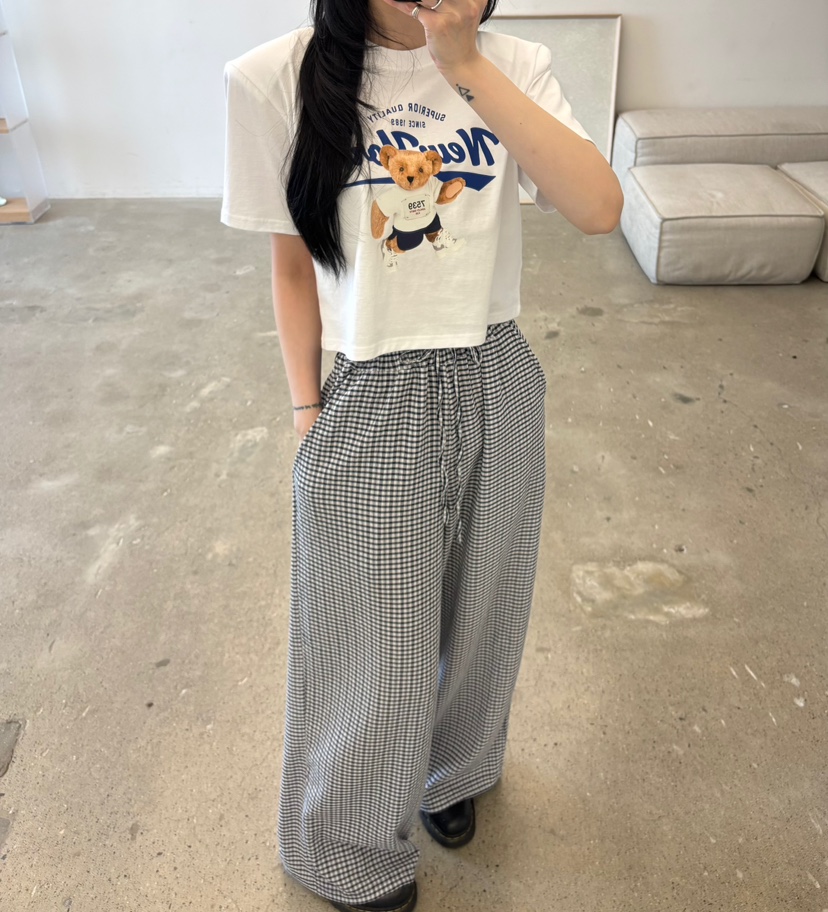 AMUSE SEOUL韓國代購女裝新款26夏季人氣推薦時尚休閑褲AMUSE SEOUL休閑褲