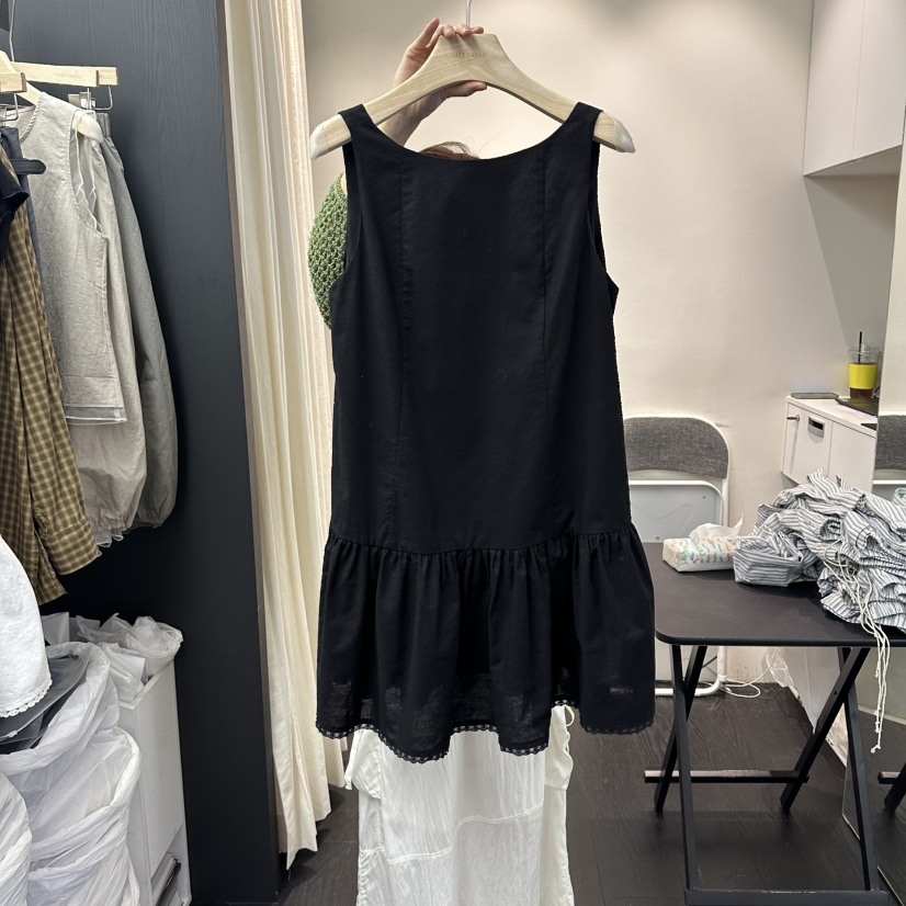SALT BREAD韓國直郵實拍女裝新款人氣26夏季職業推薦連衣裙SALT BREAD連衣裙圖色2