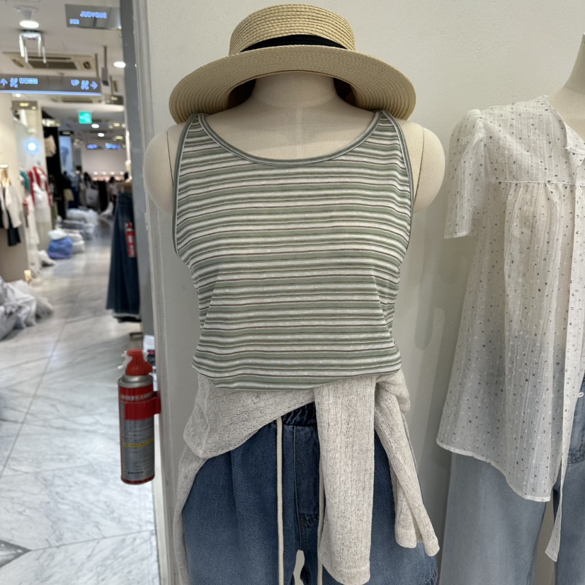 GRACIA東大門實拍韓國女士新品熱賣26春夏推薦休閑吊帶背心GRACIA吊帶/背心圖色2