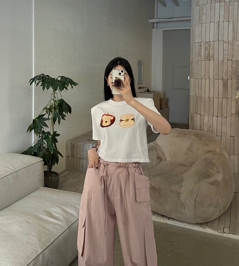 AMUSE SEOUL韓國東大門直郵女裝新品職業26夏季時尚熱賣T恤AMUSE SEOULT恤