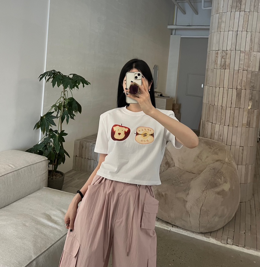 AMUSE SEOUL韓國東大門直郵女裝新品職業26夏季時尚熱賣T恤AMUSE SEOULT恤
