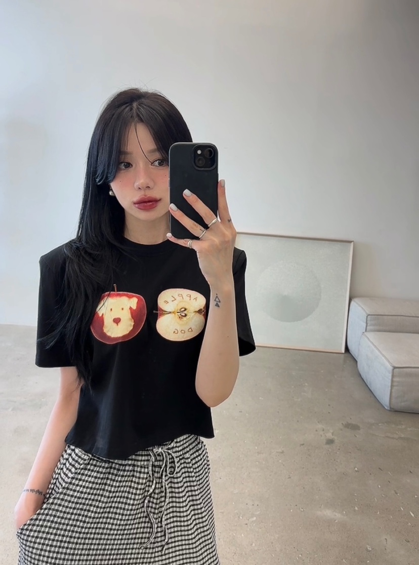 AMUSE SEOUL韓國東大門直郵女裝新品職業26夏季時尚熱賣T恤AMUSE SEOULT恤