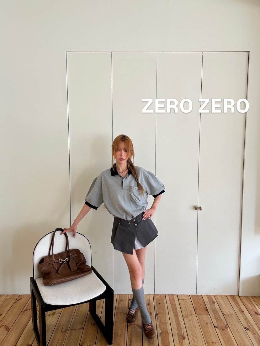 ZEROZERO韓國東大門代購女裝新款熱賣推薦人氣套裝套裝雙層ZEROZERO套裝