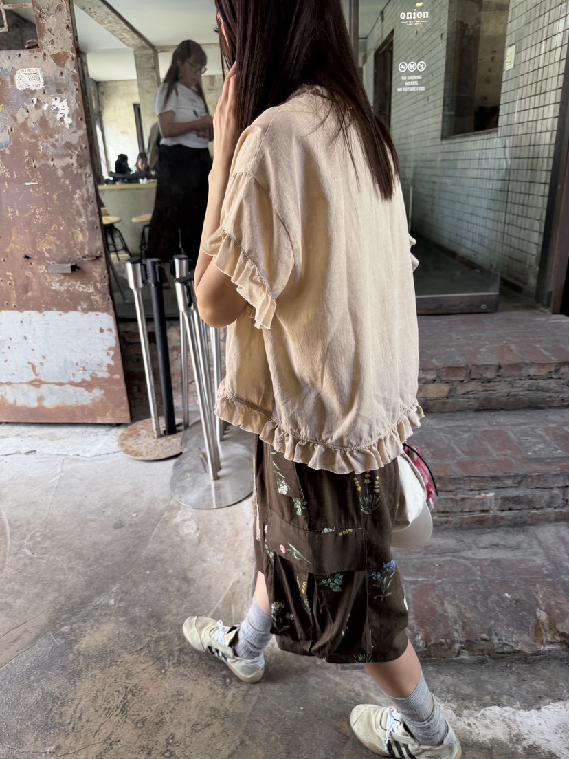 FRANC—L韓國直郵實拍女裝新款26春夏26夏季休閑推薦短褲FRANC短褲