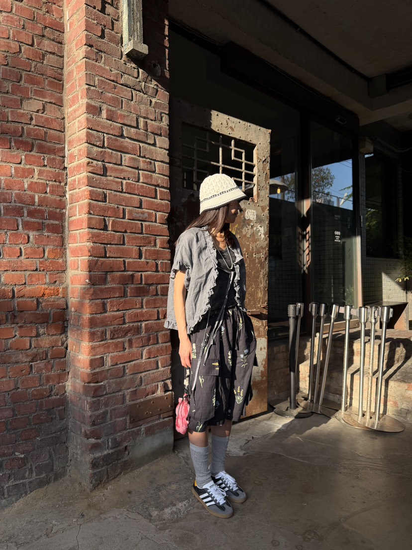FRANC—L韓國直郵實拍女裝新款26春夏26夏季休閑推薦短褲FRANC短褲