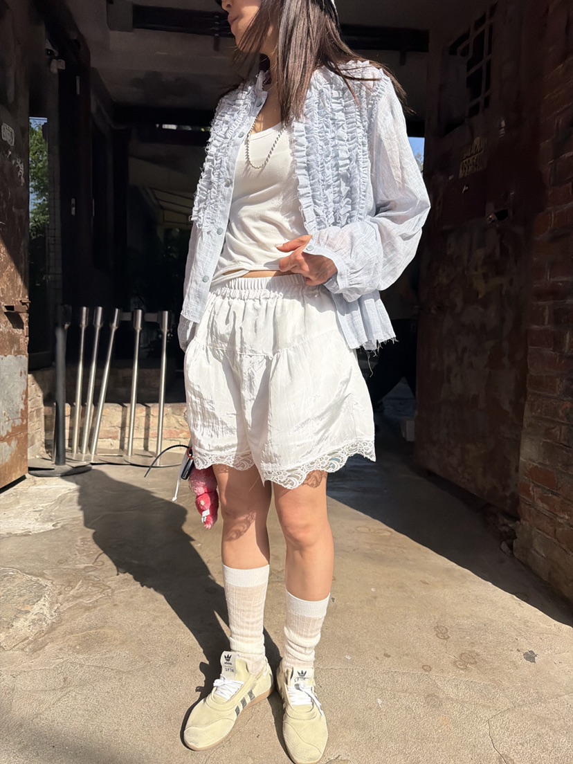 FRANC—L韓國代購女士新品推薦休閑熱賣26春夏襯衫蕾絲衫FRANC襯衫/蕾絲衫